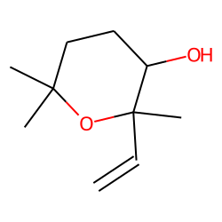 Linalool oxide, pyran, (E)-