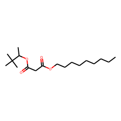 Malonic acid, 3,3-dimethylbut-2-yl nonyl ester