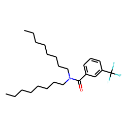 Benzamide, N,N-dioctyl-3-trifluoromethyl-