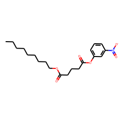 Glutaric acid, 3-nitrophenyl nonyl ester