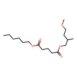 Glutaric acid, hexyl 4-methoxy-2-methylbutyl ester