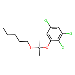 Silane, dimethyl(2,3,5-trichlorophenoxy)pentyloxy-