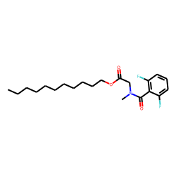 Sarcosine, N-(2,6-difluorobenzoyl)-, undecyl ester