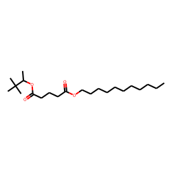 Glutaric acid, 3,3-dimethylbut-2-yl undecyl ester