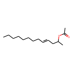 (E)-4-Tridecen-2-yl acetate