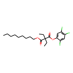 Diethylmalonic acid, nonyl 2,4,5-trichlorophenyl ester