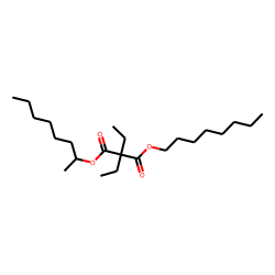 Diethylmalonic acid, octyl 2-octyl ester
