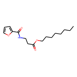 «beta»-Alanine, N-(2-furoyl)-, octyl ester