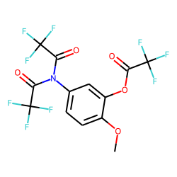 5-Amino-2-methoxyphenol, N,N,O-tris(trifluoroacetyl)-