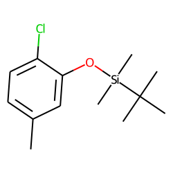 2-Chloro-5-methylphenol, tert-butyldimethylsilyl ether