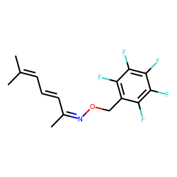 6-Methyl-3,5-heptadien-2-one, PFBO # 1