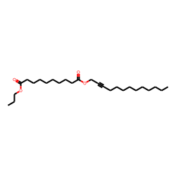 Sebacic acid, propyl tridec-2-ynyl ester