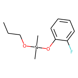 Silane, dimethyl(2-fluorophenyloxy)propoxy-