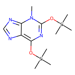 1-Methylxanthine, TMS