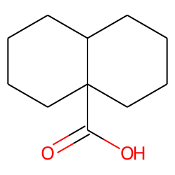 4a(2H)-naphthalenecarboxylic acid, octahydro-, trans-