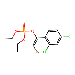 [2-Bromo-1-(2,4-dichlorophenyl)vinyl] diethyl phosphate