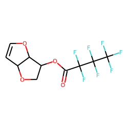 1,4:3,6-dianhydro-5-deoxy-2-O-(2,2,3,3,4,4,4-heptafluorobutanoyl)-D-xylo-hex-5-enitol
