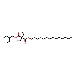 Diethylmalonic acid, 2-ethylbutyl tetradecyl ester
