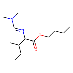 L-Isoleucine, N-dimethylaminomethylene-, butyl ester