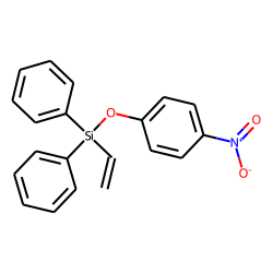 1-Diphenylvinylsilyloxy-4-nitrobenzene