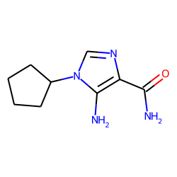 Imidazole-4-carboxamide, 5-amino-1-cyclopentyl-