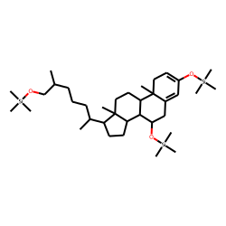 7«alpha»,27-Dihydroxy-4-cholesten-3-one, TMS