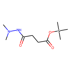 Trimethylsilyl 4-(2,2-dimethylhydrazino)-4-oxobutanoate