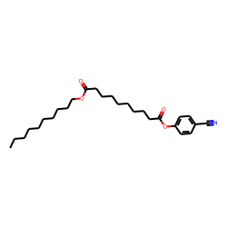 Sebacic acid, 4-cyanophenyl decyl ester