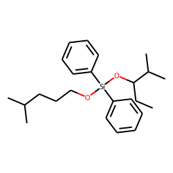 Silane, diphenylisohexyloxy(2-methylpent-3-yloxy)-