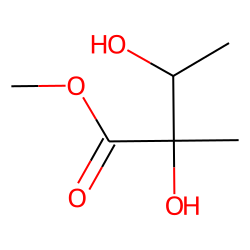 Butanoic acid, 2,3-dihydroxy-2-methyl, erythro, methyl ester