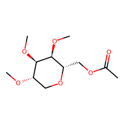 1,5-Anhydro-6-o-acetyl-2,3,4-tri-o-methyl-d-mannitol