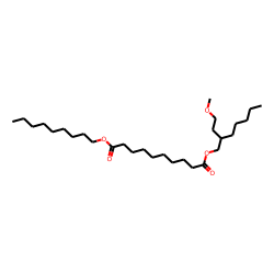 Sebacic acid, 2-(2-methoxyethyl)heptyl nonyl ester