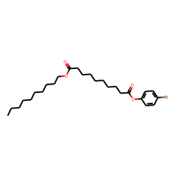 Sebacic acid, 4-bromophenyl decyl ester