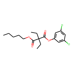 Diethylmalonic acid, 3,5-dichlorophenyl pentyl ester