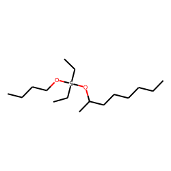 Silane, diethylbutoxy(2-octyloxy)-