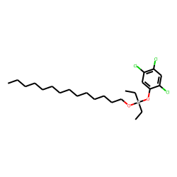 Silane, diethyltetradecyloxy(2,4,5-trichlorophenoxy)-