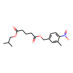 Glutaric acid, isobutyl 3-methyl-4-nitrobenzyl ester