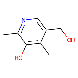 3-Pyridinemethanol, 5-hydroxy-4,6-dimethyl-