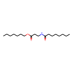 «beta»-Alanine, N-capryloyl-, heptyl ester