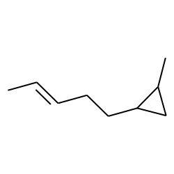 1-Methyl-cis-2-(trans-3-pentenyl)-cyclopropane