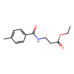 .BETA.-alanine, n-(4-methylbenzoyl)-, ethyl ester