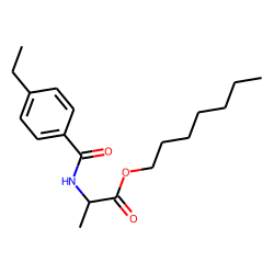 D-Alanine, N-(4-ethylbenzoyl)-, heptyl ester