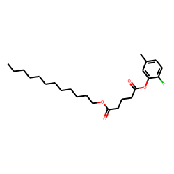 Glutaric acid, 2-chloro-5-methylphenyl dodecyl ester