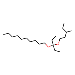Silane, diethyldecyloxy(3-methylpentyloxy)-