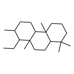 Perhydrophenanthrene, 1A-ethyl-2A,4bB,8,8,10aB-pentamethyl