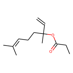 1,6-Octadien-3-ol, 3,7-dimethyl-, propanoate