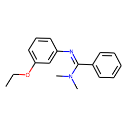 N,N-Dimethyl-N'-(3-ethoxyphenyl)-benzamidine