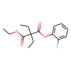 Diethylmalonic acid, ethyl 2-fluorophenyl ester