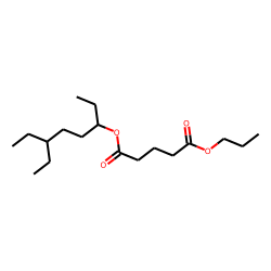 Glutaric acid, 6-ethyloct-3-yl propyl ester