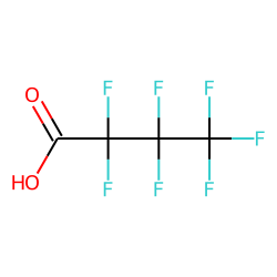 Butanoic acid, heptafluoro-